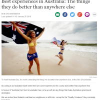Happy Australia Day to all our Australian Readers, Sorry About the Kiwi Xenophobia